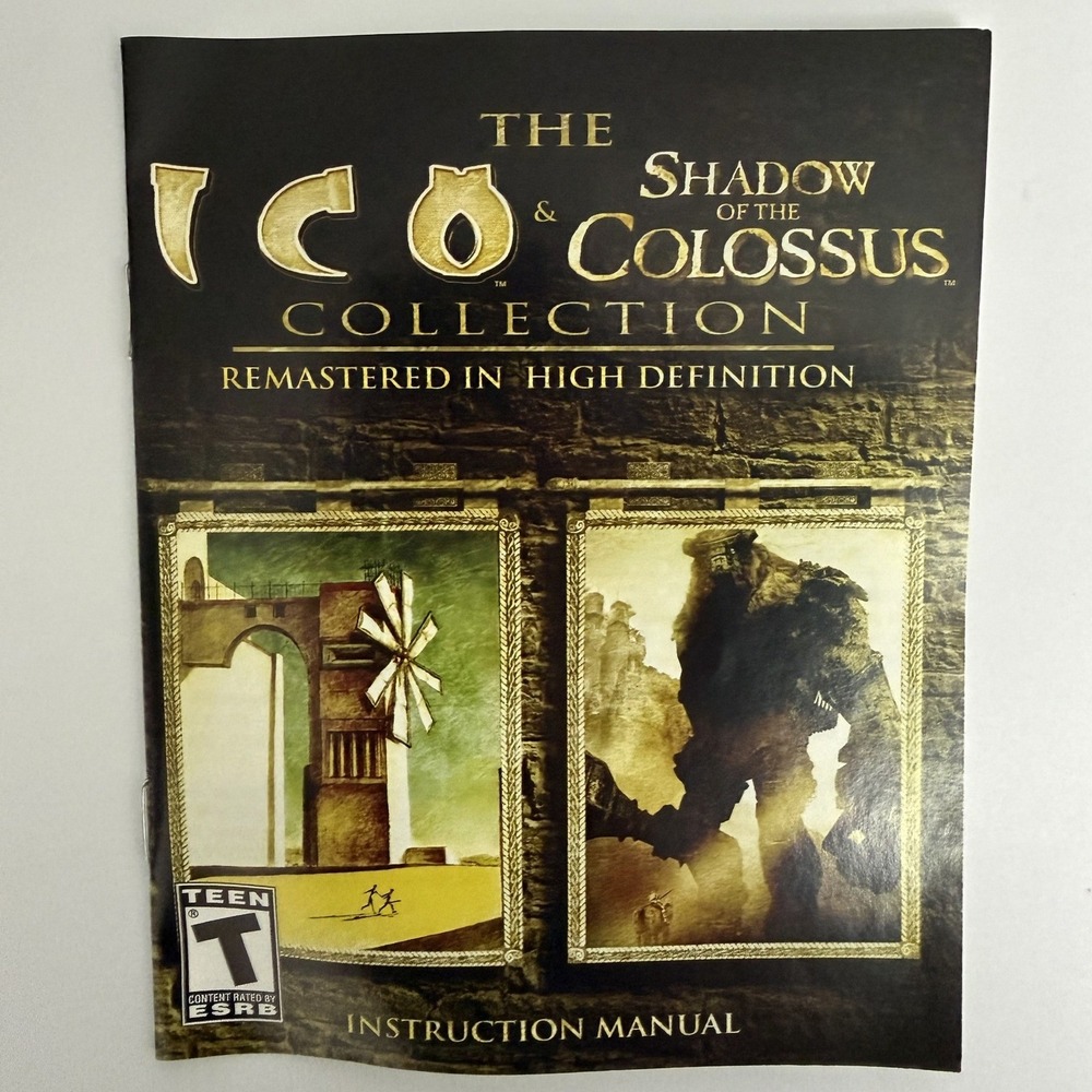 The Ico & Shadow of the Colossus Collection - Sony PS3 - CIB - Case Disc Manual - Picture 4 of 7